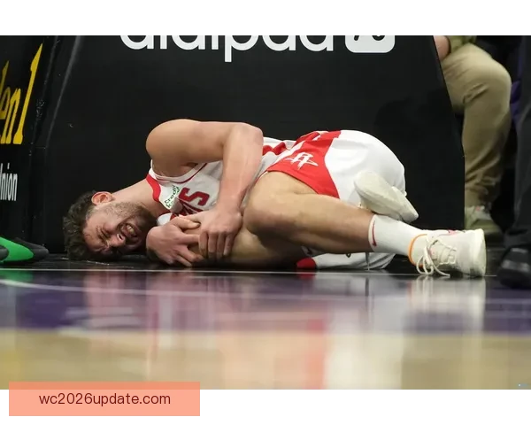 申京疑似腰部受伤多次捂腰返回更衣室比赛情况引关注